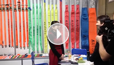  2017年科隆展會(huì)，德國(guó)***電視臺(tái)采訪辰力集團(tuán)展位